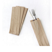 Kese Kağıdı Çatal Kaşık Çizgili Şamua 7x24cm 5 kg