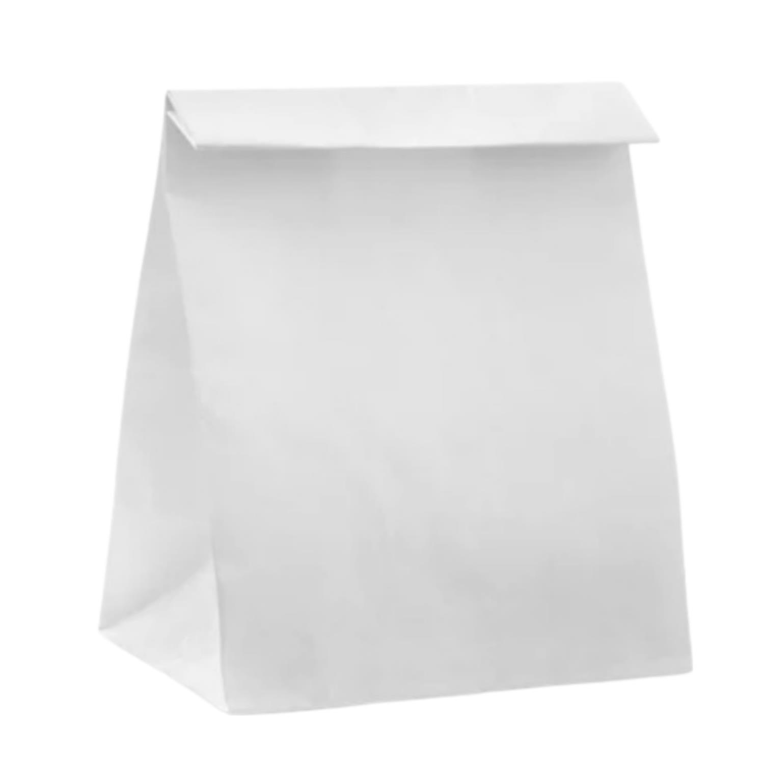 Kraft Dipli Torba Beyaz 25x30x14cm