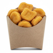 Cips Kutusu Konik Orta Boy Natural