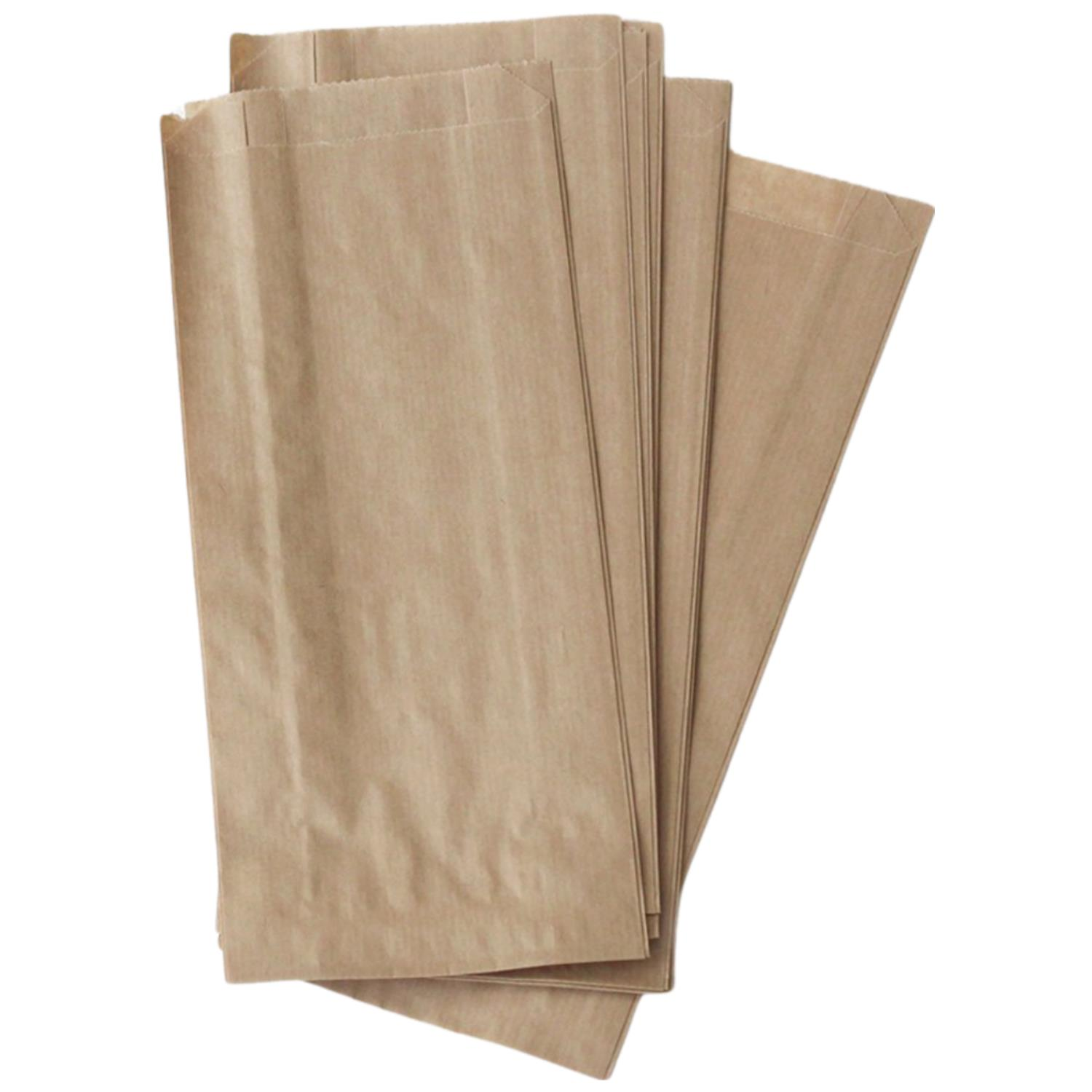 Şamua Kraft Kese Kağıdı Çizgili 250gr 12x27x6cm