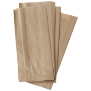 Şamua Kraft Kese Kağıdı Çizgili 250gr 12x27x6cm