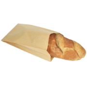 Şamua Kraft Kese Kağıdı Çizgili 250gr 12x27x6cm