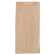 Şamua Kraft Kese Kağıdı Çizgili 250gr 12x27x6cm