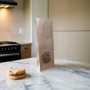 Kraft Pencereli Dipli Torba L-10,5x29,5x6,5cm