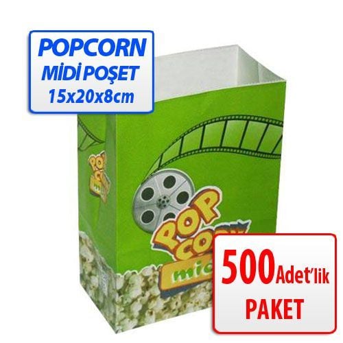 Orta Boy Mısır Poşeti (500 Adetlik Kutu)