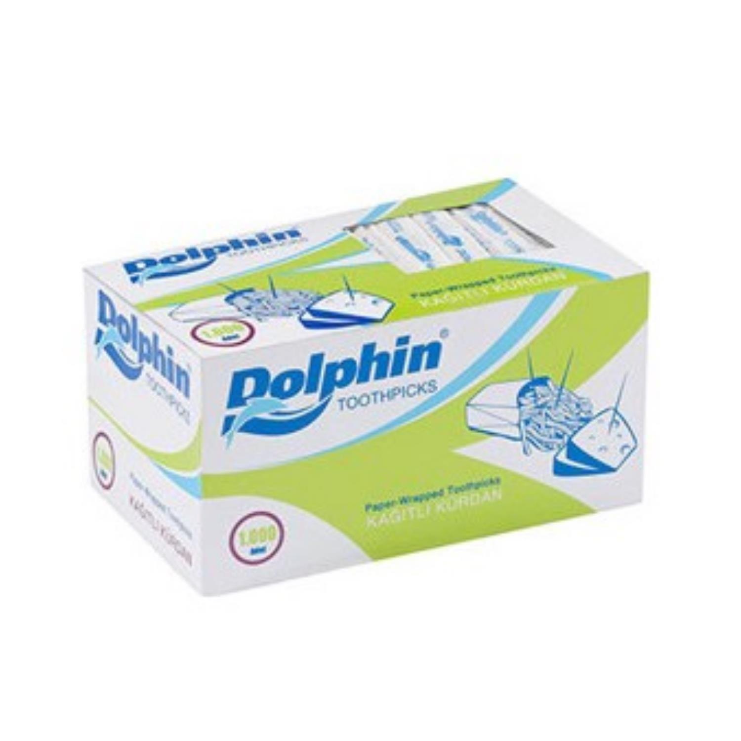 Dolphin Kağıtlı Kürdan 1000 adet