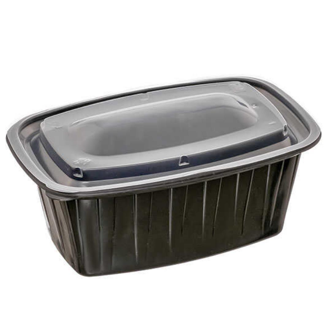 Sıcağa Dayanıklı Plastik Yemek Kabı 1000gr