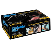 Çok Amaçlı Siyah Nitril Eldiven Large 100adet