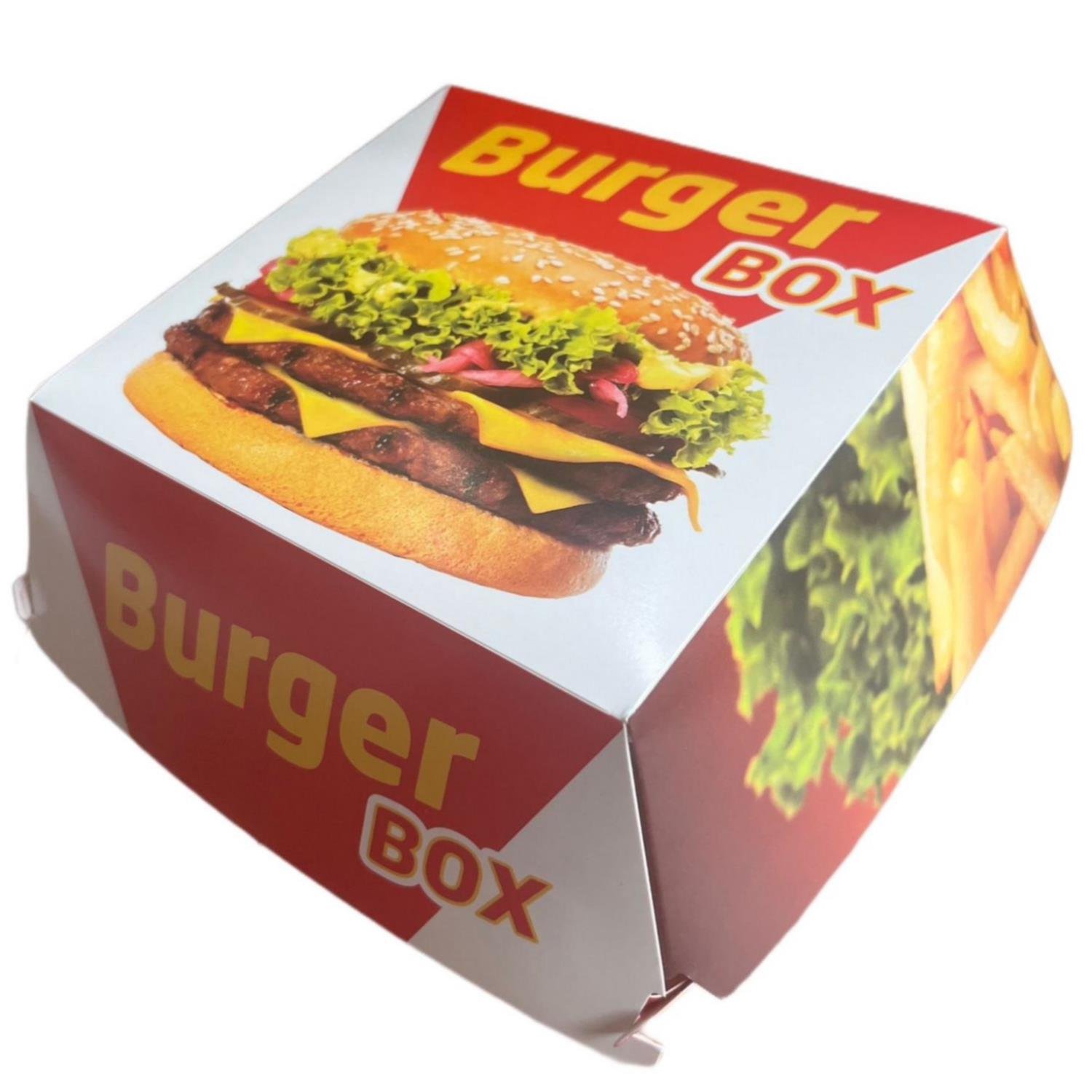 Hamburger Kutusu XL 14x14x9.5cm
