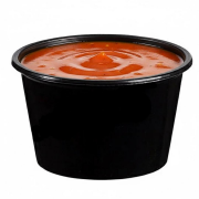 Plastik Sos Kabı 80cc Siyah