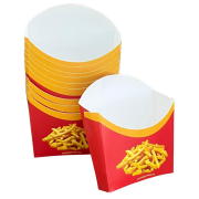 Cips Kutusu Orta Boy Kırmızı