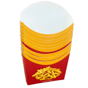 Cips Kutusu Orta Boy Kırmızı