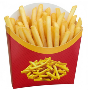 Cips Kutusu Orta Boy Kırmızı