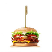 Hamburger Çöp Şiş 50 adet 15cm