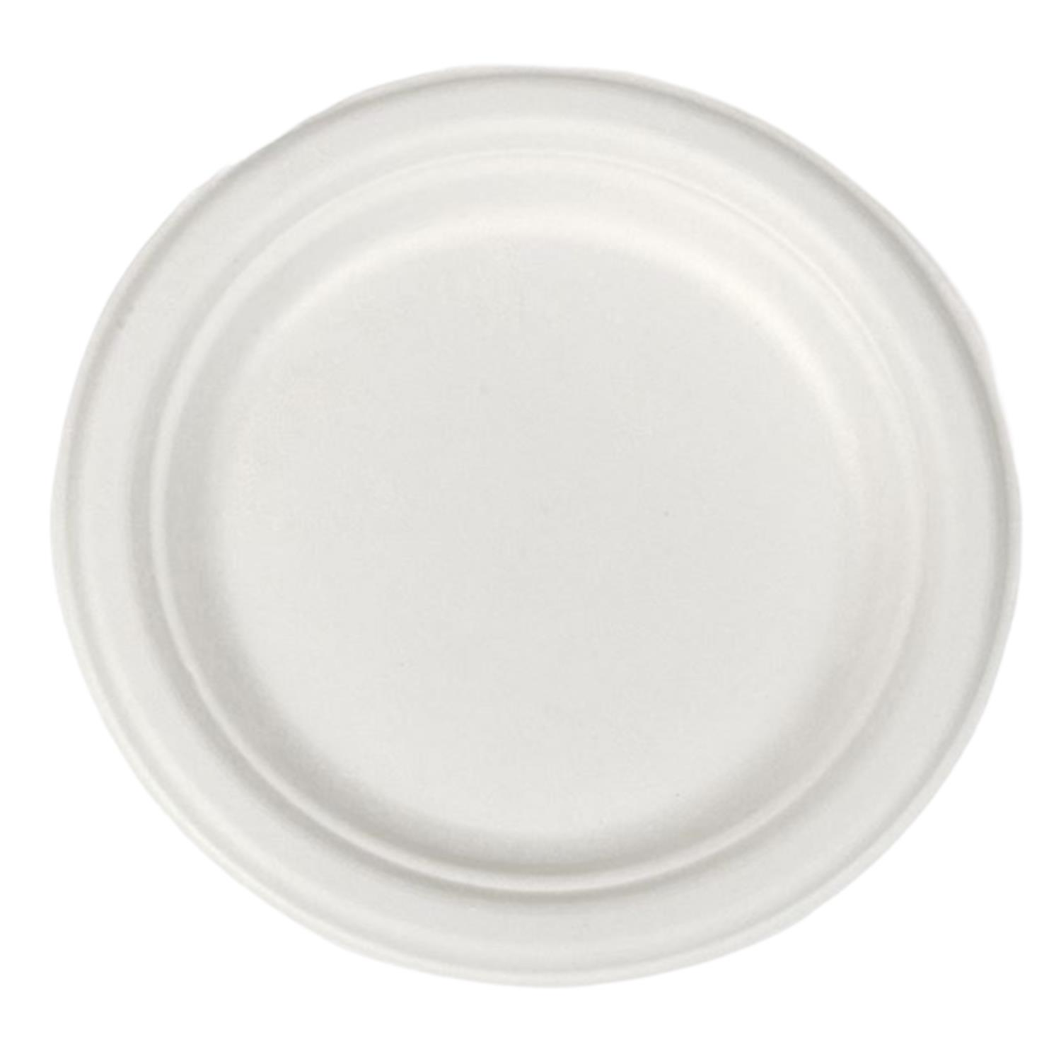 Roll Up Ekolojik/Organik Kağıt Tabak 22cm 50 adet