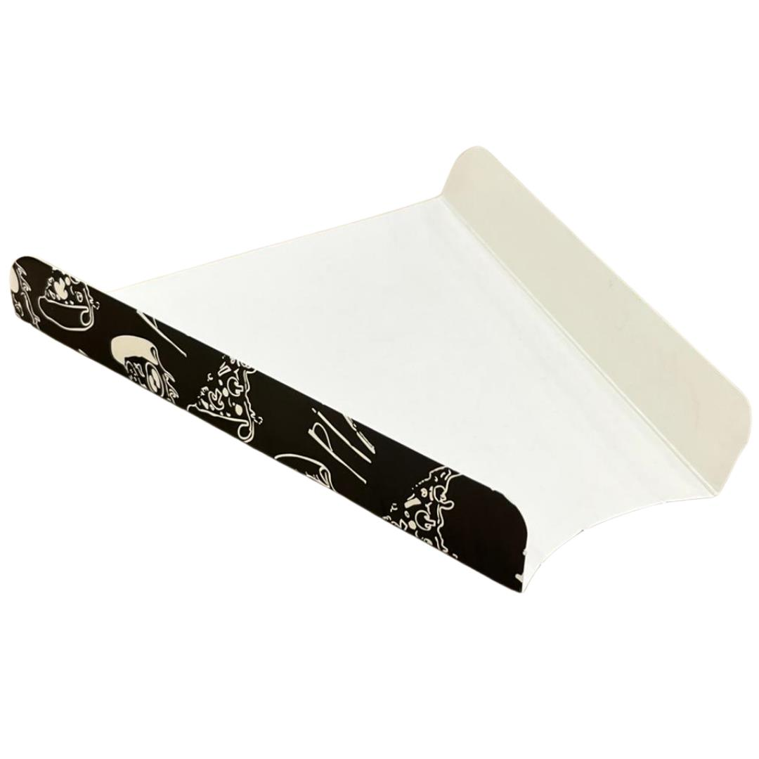 Dilim Pizza Altlığı Siyah Desenli 100 adet