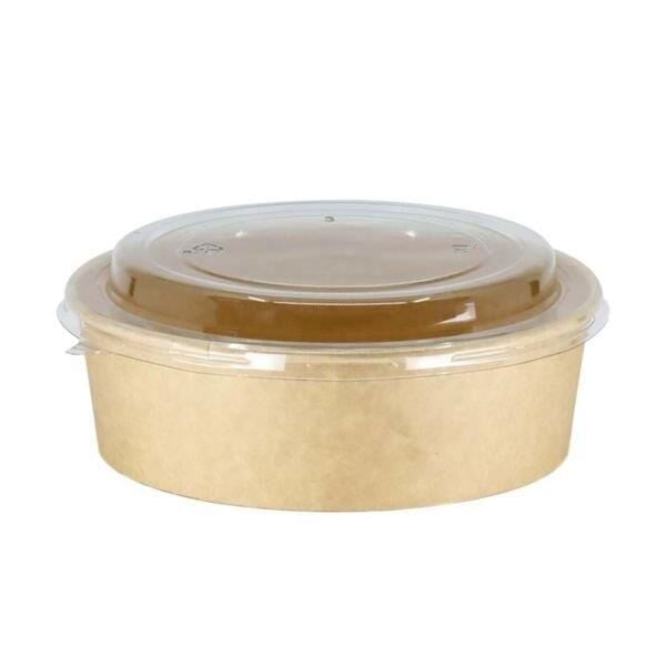 Karton Salata Kraft 500cc Kap+Kapak 500 adet