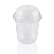 Bubble Tea Pet Bardak 12-14oz 350-400ml
