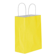 Sarı Hediyelik Kağıt Çanta 32x40x12cm