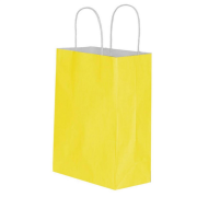 Sarı Hediyelik Kağıt Çanta 32x40x12cm