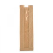 Şamua Pencereli Baget Kese Kağıdı 10*41*5 cm 10 Kg
