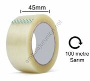 Şeffaf Koli Bandı 45mmx100mt (6'lı Paket)
