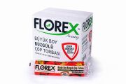 Florex Çilek Kokulu Büzgülü Orta Boy Çöp Torbası