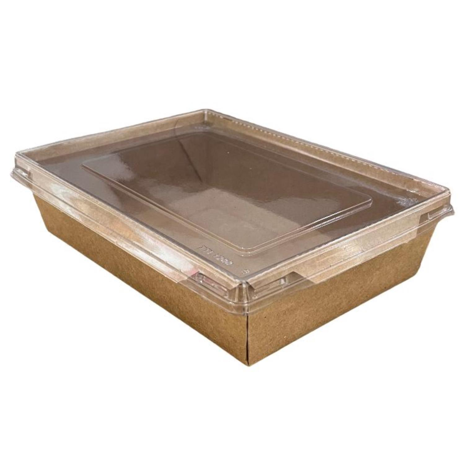 Yemek Kutusu Kraft 1200ml Kap+Kapak 300adet