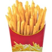 Büyük Boy Kızarmış Patates Kutusu 1500 adet