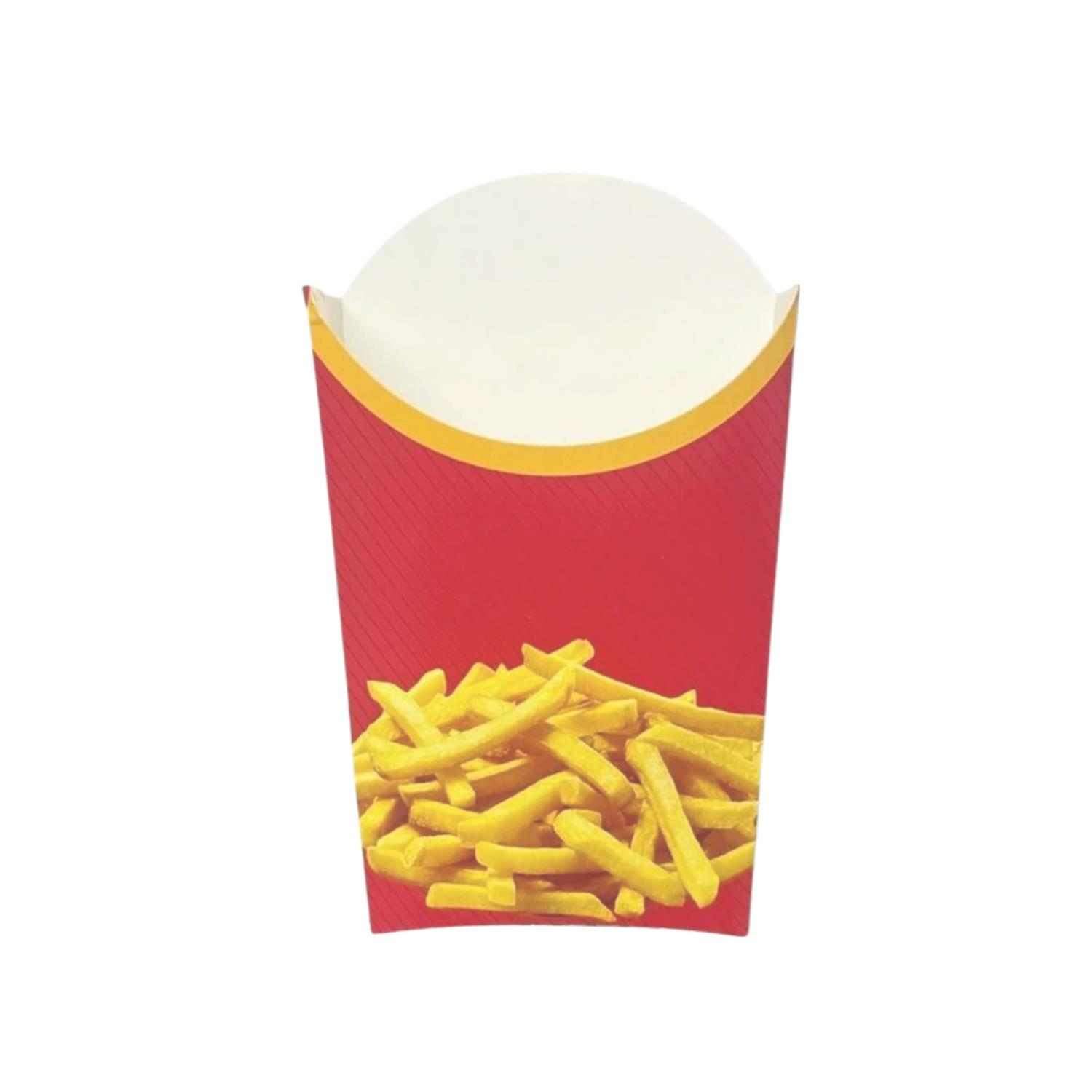 Kızarmış Patates Kutusu Konik Büyük Boy