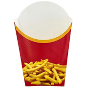 Kızarmış Patates Kutusu Konik Büyük Boy