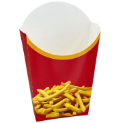 Kızarmış Patates Kutusu Konik Büyük Boy