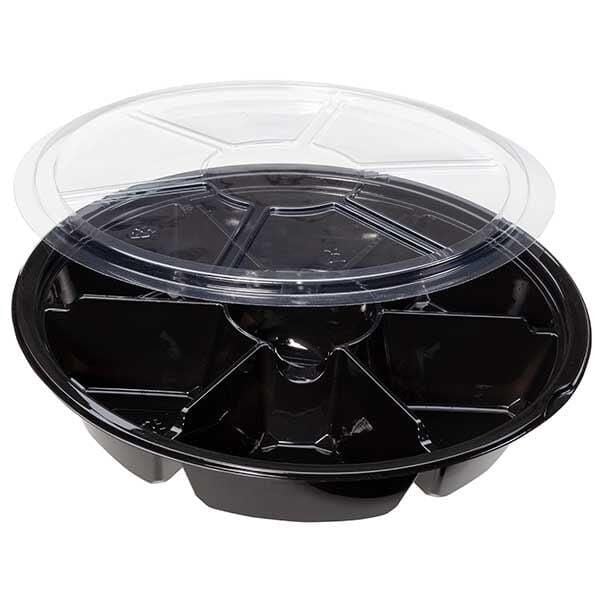 7 Bölmeli Plastik Kahvaltı Seti Kap+Kapak