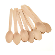 16 cm Ekolojik Tahta Kaşık 100 Adet
