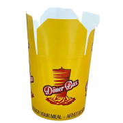 Döner Box Standart Desen 16 Oz