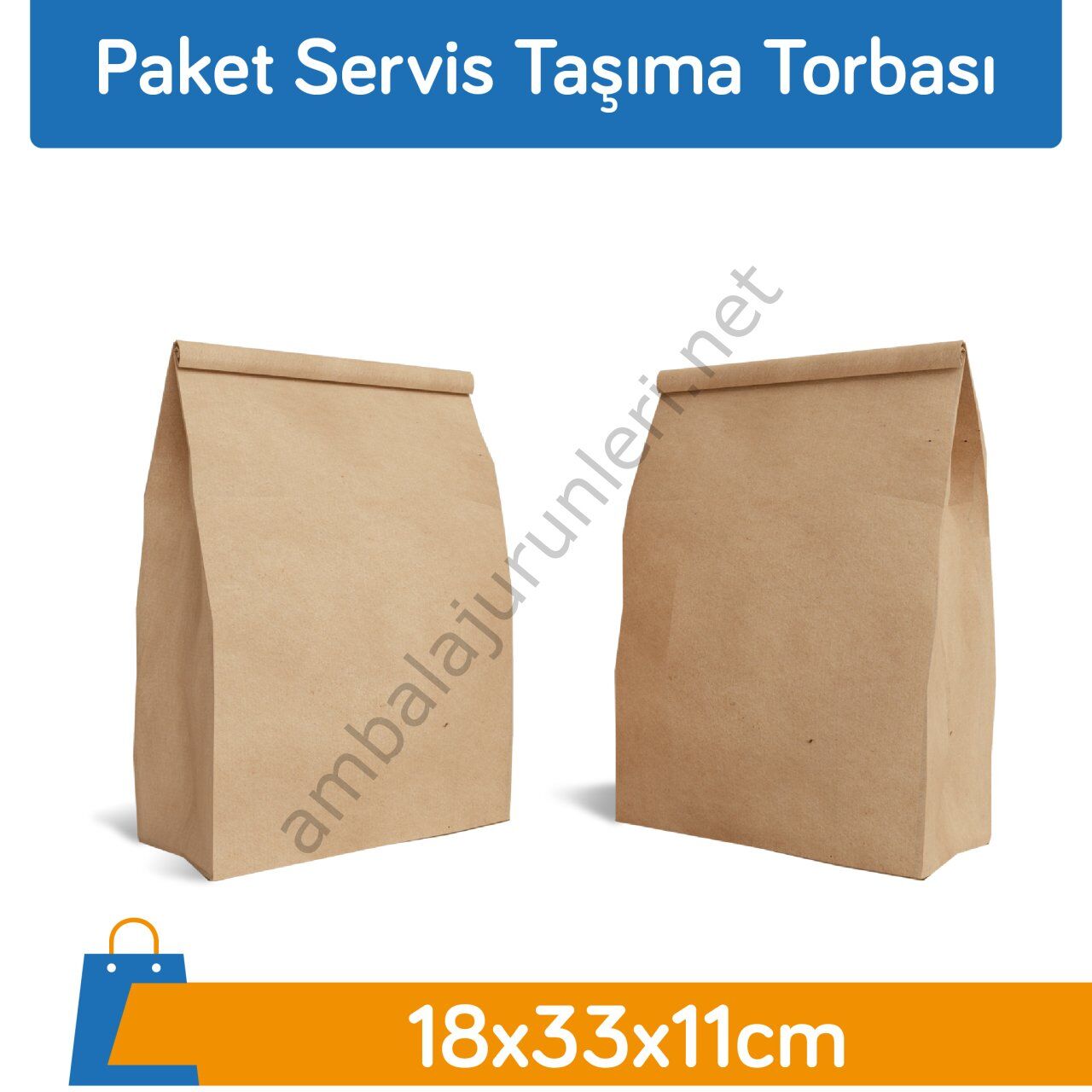 Paket Servis Taşıma Torbası 19x30x10cm