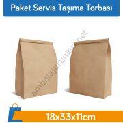 Paket Servis Taşıma Torbası 19x30x10cm