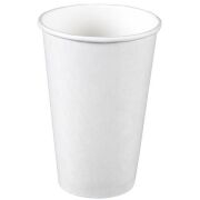 16 Oz Karton Bardak Beyaz