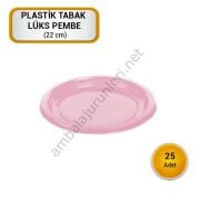 Plastik Tabak Lüks Pembe