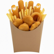 Natural Patates Cips Kutusu Büyük Boy