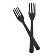 Plastik Lüx Siyah Çatal 3,6gr
