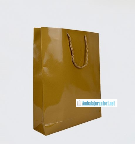 Karton Çanta Altın Yaldız 17*26cm