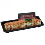 Sushi Kabı Plastik Servis Seti Orta 9x21cm