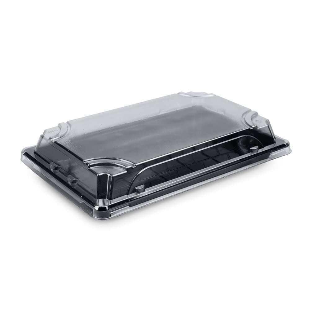 Sushi Kabı Plastik Servis Seti Büyük 13x21cm