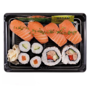 Sushi Kabı Plastik Servis Seti Büyük 13x21cm