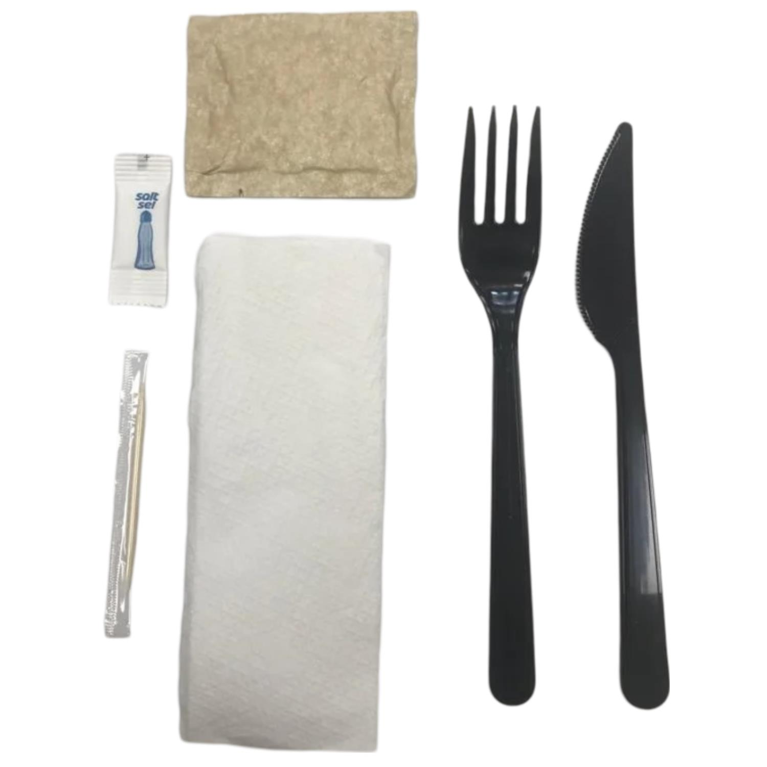 6'lı Set Lüx Siyah