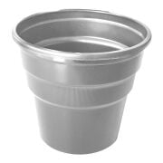 Plastik Meşrubat Bardağı Lüks Gümüş
