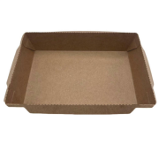 Yemek Kutusu Kraft 2100ml Kap+Kapak 300adet