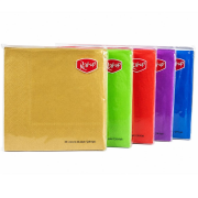 Roll-Up Kağıt Peçete Renkli 33x33 cm 20 adet