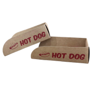 Hot Dog Kutusu Kraft 100 adet